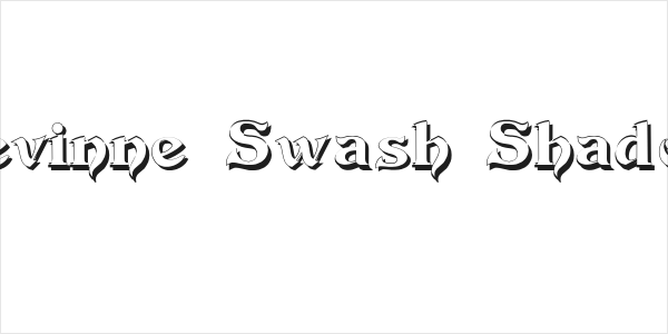 Devinne Swash Shadow Logo