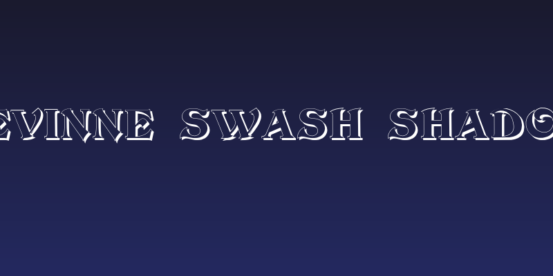 Devinne Swash Shadow Social Header