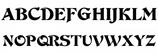 DevinneOpti-Ornamented Polices MAJUSCULES