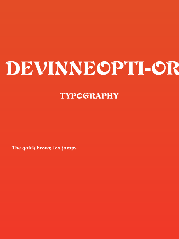 DevinneOpti-Ornamented Poster