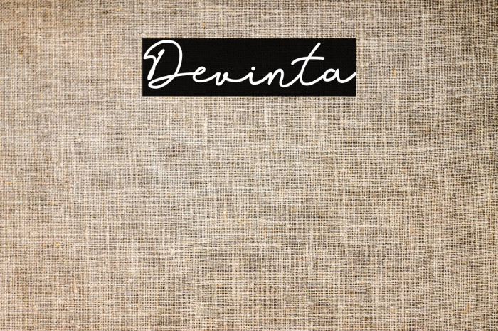 Devinta Example 1
