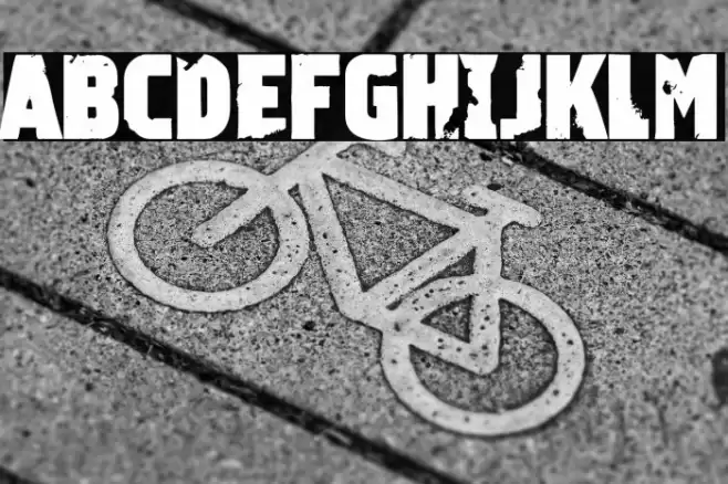 Devious Road Fonte examples