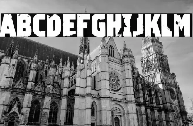 Devious Road Fonte examples