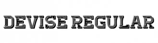 Devise Regular  font caratteri gratis