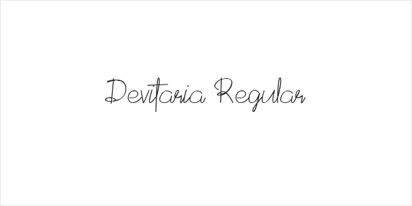 Devitaria Regular Logo