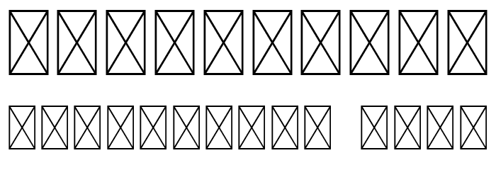 Devllin DEMO Font OTHER CHARS