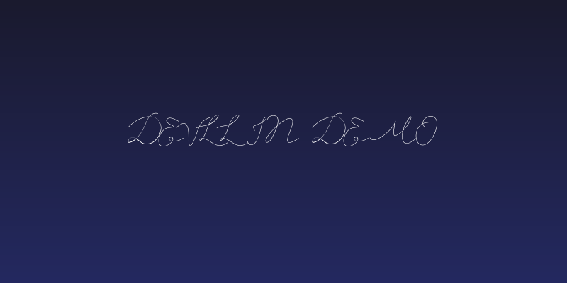 Devllin DEMO Social Header