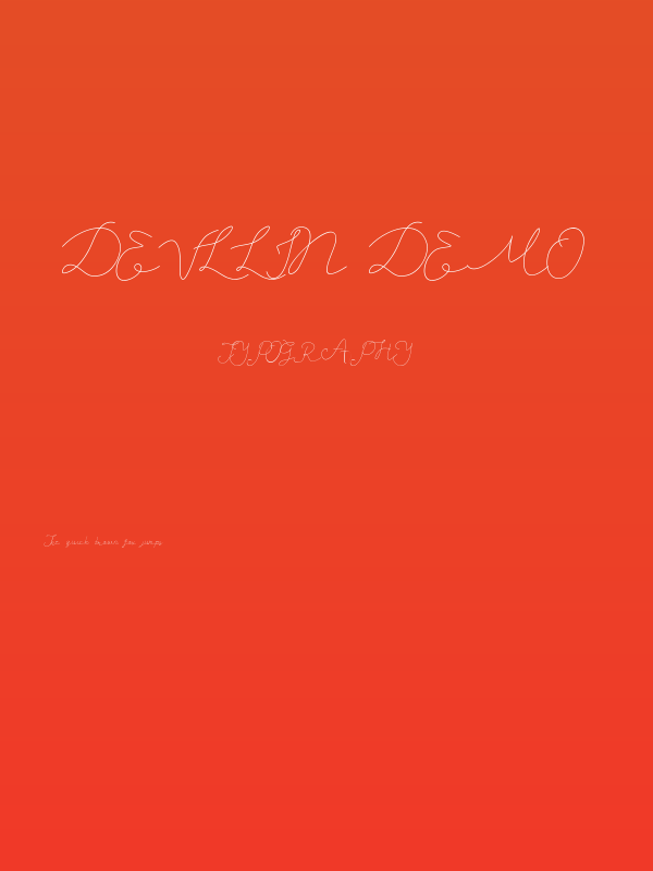 Devllin DEMO Poster