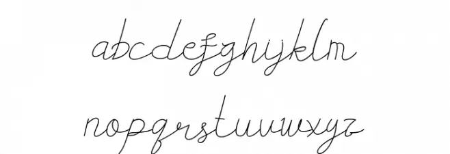 Devllin DEMO Font Litere mici