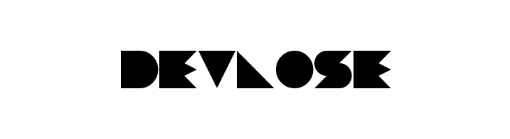 Devlose  Frei Schriftart Herunterladen
