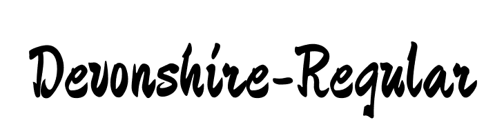 Devonshire-Regular फ़ॉन्ट