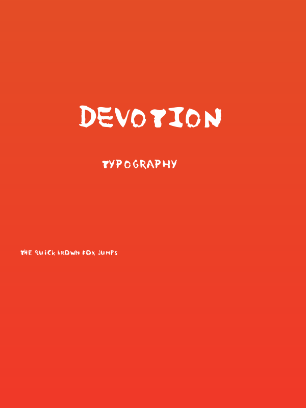 Devotion Poster