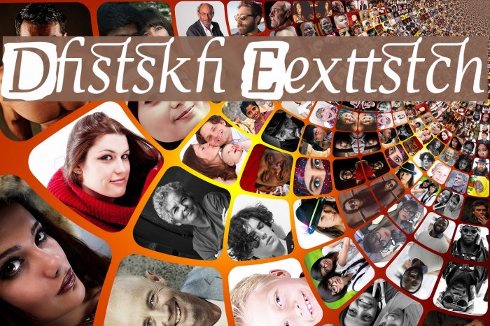 Devroye Extra Font examples