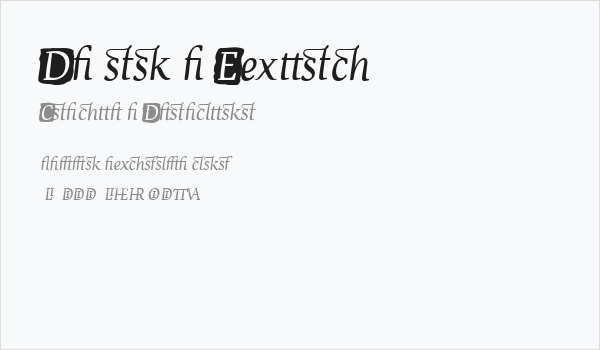 Devroye Extra Business Card