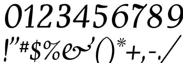 Devroye Unicode Fonte OUTROS PERSONAGENS