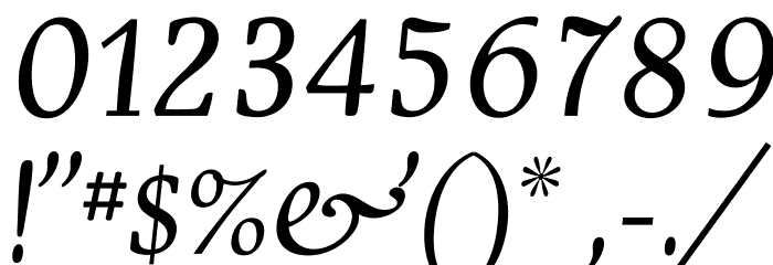 Devroye Font OTHER CHARS