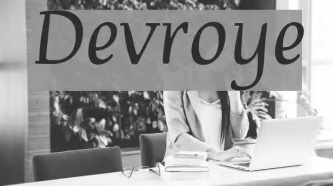 Devroye Fonte examples