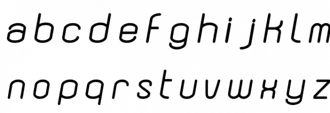 Dewberry Bold Italic Fuentes MINÚSCULAS