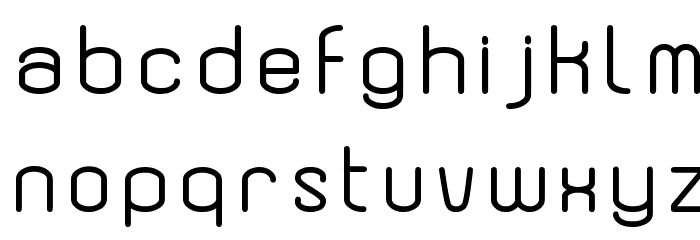 Dewberry Bold Font LOWERCASE