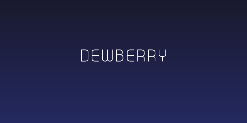Dewberry Social Header