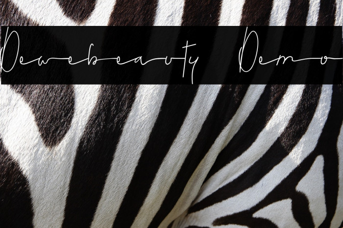 Dewebeauty Demo Example 1