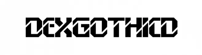DexGothicD  Frei Schriftart Herunterladen
