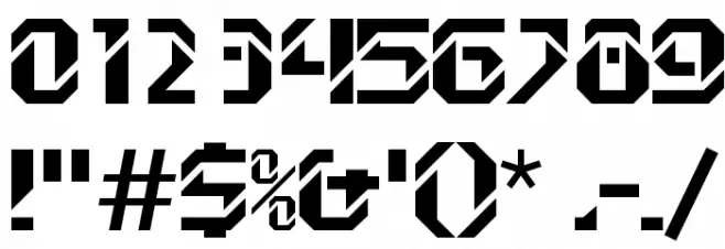 DexGothicD Font OTHER CHARS