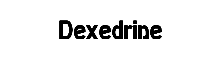 Dexedrine Font