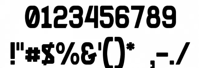 Dexedrine Font OTHER CHARS