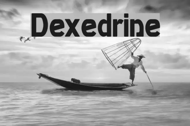Dexedrine Font examples