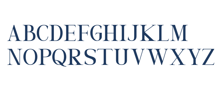 Dexentia Regular Uppercase