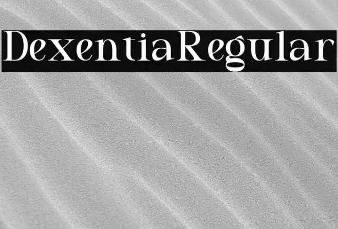 Dexentia Regular Example 2