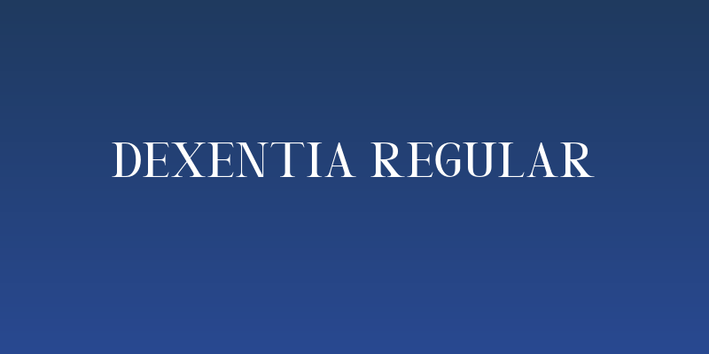 Dexentia Regular Social Header