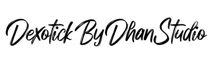 DexotickByDhanStudio  नि: शुल्क फ़ॉन्ट्स डाउनलोड