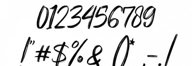 DexotickByDhanStudio Font OTHER CHARS