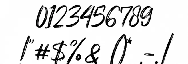 DexotickByDhanStudio Font OTHER CHARS