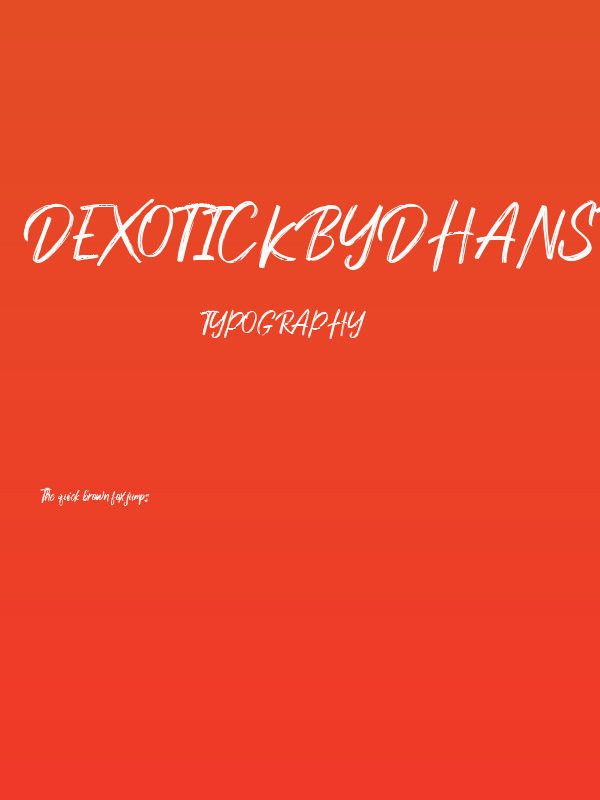 DexotickByDhanStudio Poster