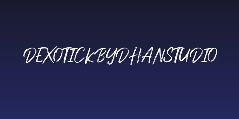 DexotickByDhanStudio Social Header