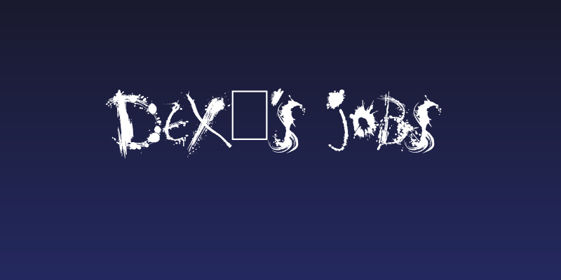 Dex's Jobs Social Header