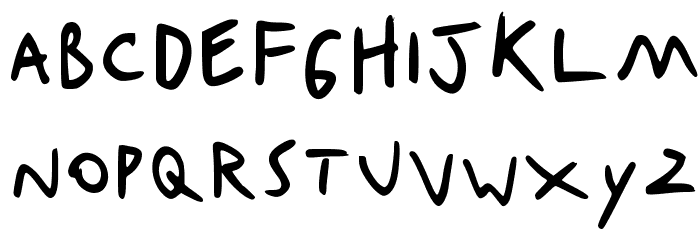Dexter NBP Font LOWERCASE