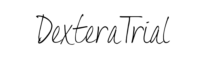 DexteraTrial Font
