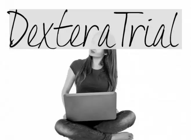 DexteraTrial Font examples