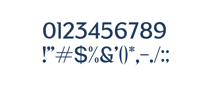 Dexurita Regular Other Characters