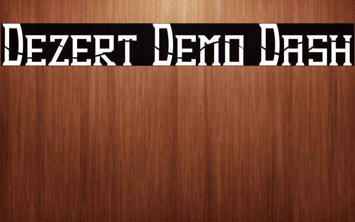 Dezert Demo Dash Example 3