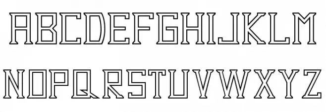 Dezert Demo Outline Fuentes MINÚSCULAS