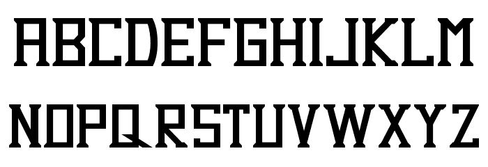 Dezert Demo Font LOWERCASE