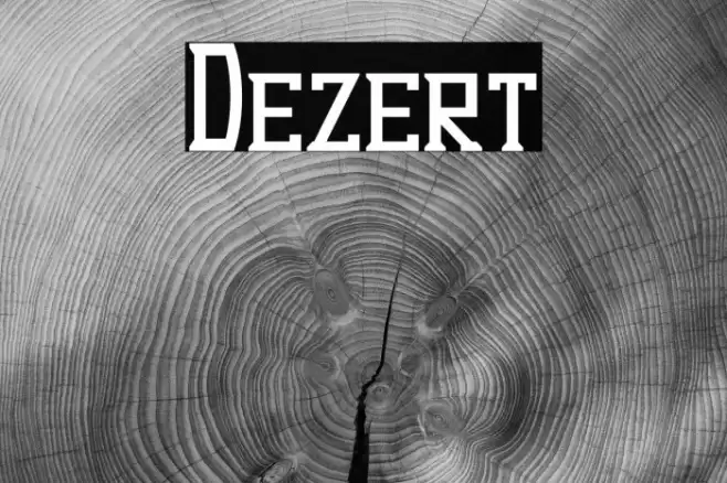 Dezert Font examples
