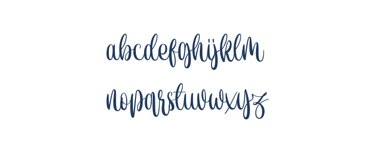 de Floras Light Lowercase