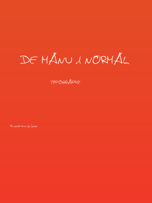 de Manu 1 Normal Poster