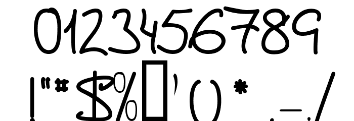 de Manu 2 Bold Font OTHER CHARS